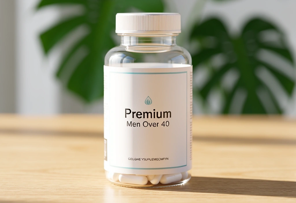 Natural wellness supplements for men